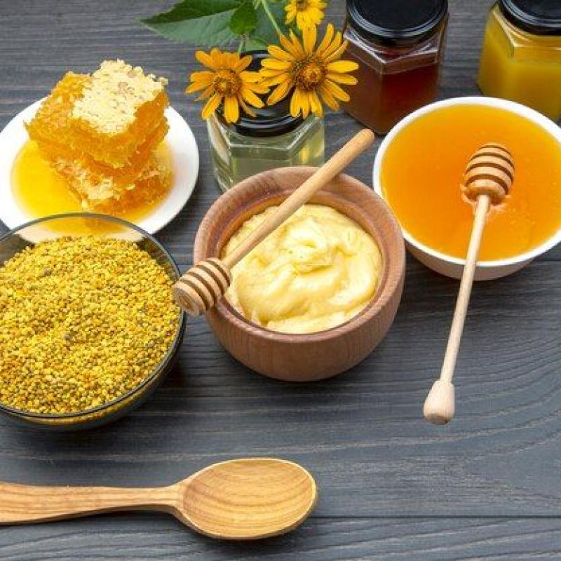 معجون گرده گل و عسل طبیعی سبلان