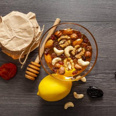 معجون ۵ مغز سبلان | سوپرفود انرژی‌بخش با طبع گر